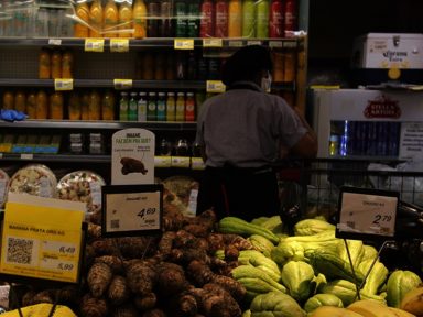 Ipea: inflação dos alimentos continua em alta