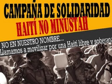 Campanha internacional contra a ocupação do Haiti defende “democracia, justiça e reparações”