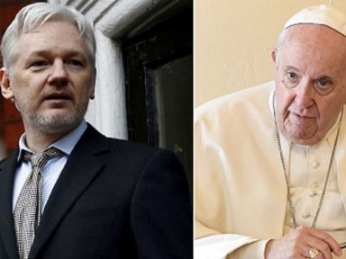 Papa Francisco se solidariza com Assange