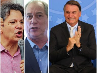 Escalada de ataques entre Ciro e PT dão refresco a Bolsonaro