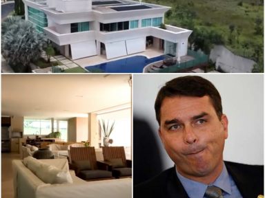 Flávio Bolsonaro compra mansão luxuosa em Brasília por R$ 5,97 milhões