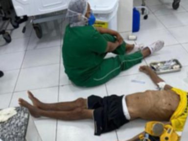Sem leito disponível, idoso com Covid-19 morre no chão de UPA no Piauí