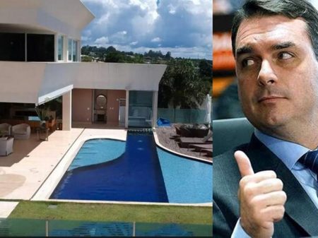 Inédito: escritura da mansão de luxo de Flávio Bolsonaro está cheia de tarjas pretas