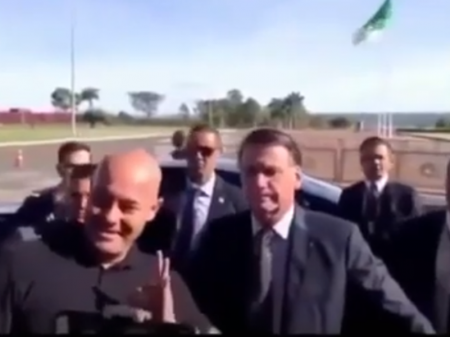 Bolsonaro respalda nazi-racista: “é um gesto bacana, mas pega mal para mim”