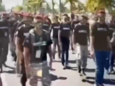 “Exército não compactua com condutas ilícitas”, diz Comando, sobre “desfile” de milícias bolsonaristas