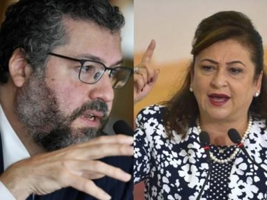 Ernesto Araújo ataca senadora Kátia Abreu e é repudiado por Pacheco: é ‘marginal’