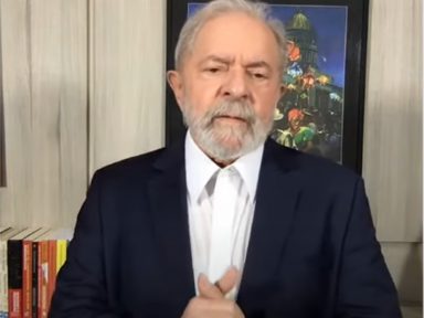 Lula, em entrevista, afirma que prioridades são as vacinas e o auxílio emergencial, não as eleições