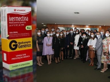Fabricantes da ivermectina financiam associação de médicos que defende o kit Covid