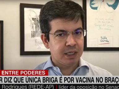 CPI da Pandemia: Omar Aziz será o presidente e Renan, o relator, informou Randolfe
