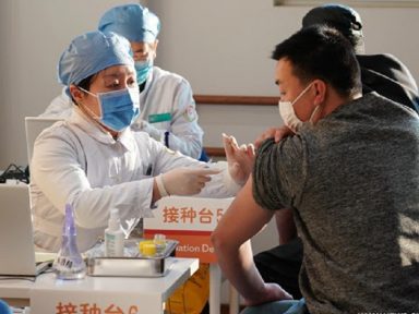 China já tem 600 milhões de vacinados contra a Covid