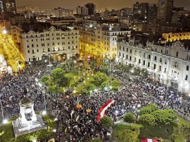 “Por justiça e dignidade, Fujimori não!”, afirmam peruanos