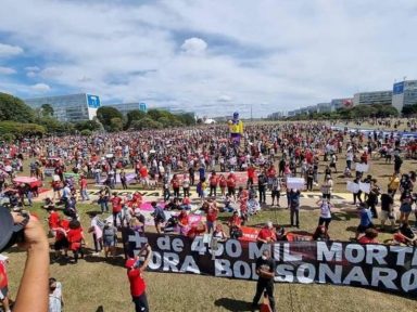 Centrais mobilizam para ato dia 19 “contra política genocida de Bolsonaro”