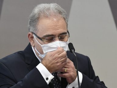 Queiroga alega na CPI que não é “censor” do desacato de Bolsonaro às normas de proteção ao vírus