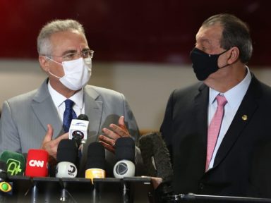 Renan denuncia coação à testemunha e Aziz diz que governo vai desmoronar
