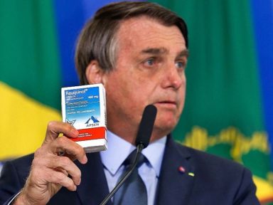 Farmacêutica amiga de Bolsonaro vendeu 30% mais de hidroxicloroquina em 2020