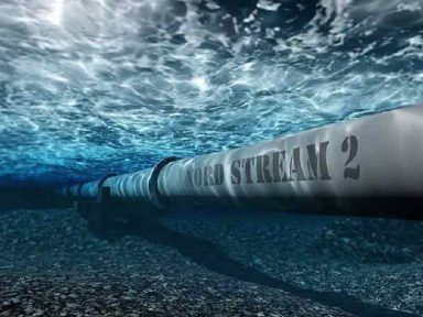 Assentamento do 1º ramo do Nord Stream 2 concluído, anuncia Putin