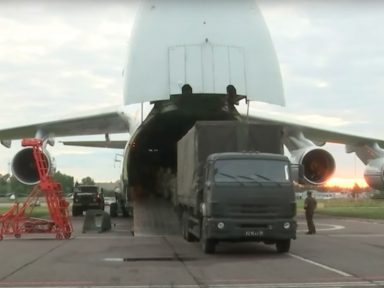Rússia envia a Cuba 88 toneladas em ajuda para enfrentar Covid