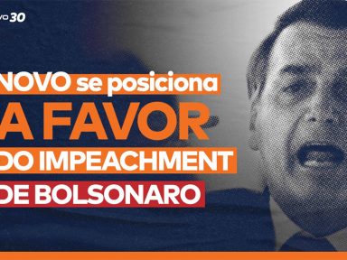 Novo declara apoio a impeachment de Bolsonaro por crime de responsabilidade