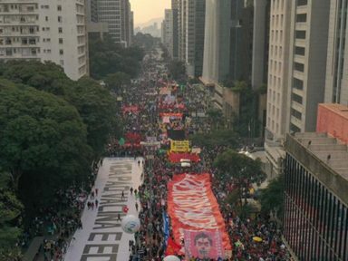 Brasil vai às ruas dia 24 contra Bolsonaro, pela vida e pela democracia
