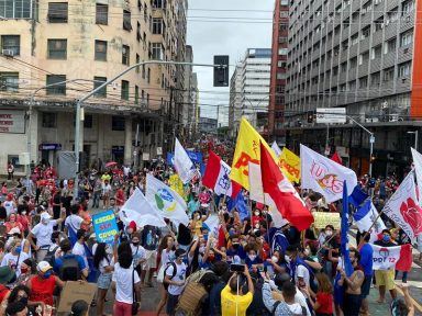 Recife abre manifestações contra Bolsonaro neste 3 de julho