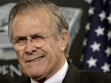 Morre o criminoso de guerra Rumsfeld, ex-chefe do Pentágono