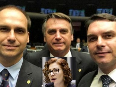 Filhos de Bolsonaro posaram de “contra”, mas votaram a favor de triplicar fundão eleitoral