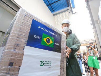 Butantan entrega mais 4 milhões de doses da CoronaVac ao PNI; total chega a 78,8 milhões