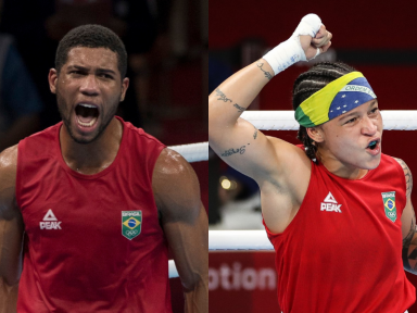 Bia Ferreira e Hebert Conceição colocam Brasil nas finais do boxe olímpico
