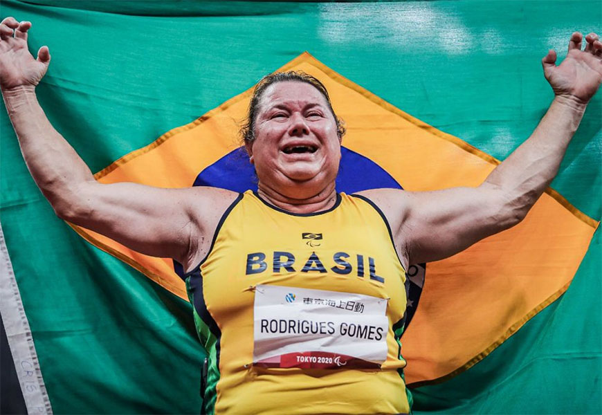 Claudiney Batista conquista ouro nas Paralimpíadas Tóquio 2020