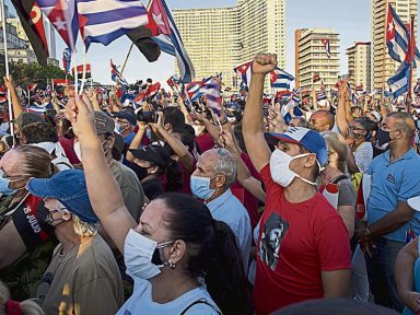 Líderes da América Latina apoiam Cuba e repudiam EUA pelo bloqueio