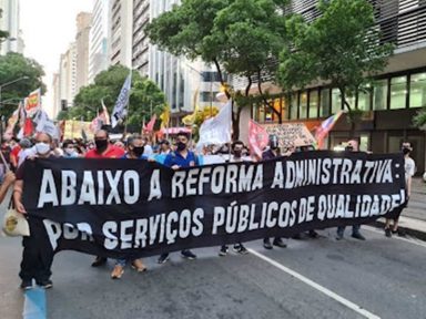 Dia 18: protestos e paralisações contra a PEC que destrói o serviço público