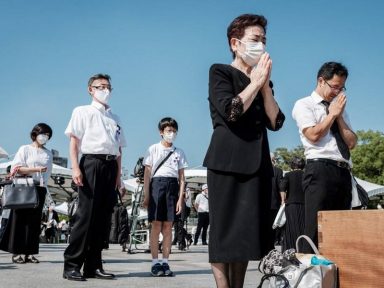 Em meio à Olimpíada, japoneses recordam bomba nuclear dos EUA sobre Hiroshima