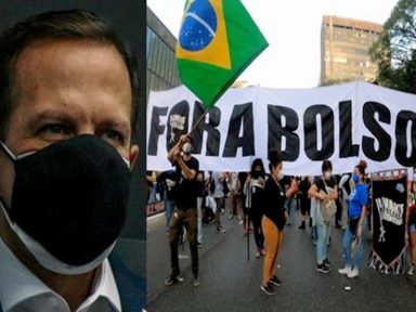 Doria seguirá decisão da Justiça: ato pela democracia e contra Bolsonaro será no Anhangabaú