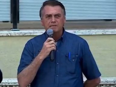 Bolsonaro já admite, em Goiânia, a possibilidade de ser preso