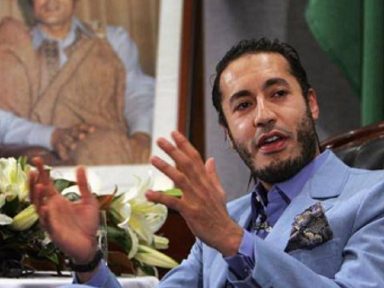 Filho de Kadhafi livre sinaliza reconciliação na Líbia, diz governo de transição