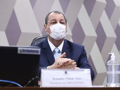 “Só não chame Temer”: ironizou Aziz sobre Bolsonaro pedir desculpas por Ricardo Barros