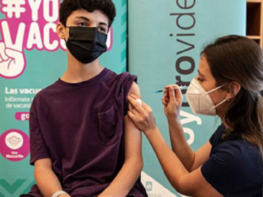 Chile estende vacinação com CoronaVac a crianças de 6 a 12 anos