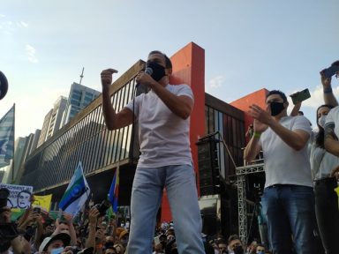 “Temos um governo incompetente, incapaz e, além de tudo, negacionista”, disse Doria