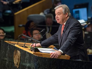 Na Assembleia, secretário-geral da ONU alerta para “quadro pior que o da Guerra Fria”