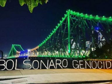O ‘Fora Bolsonaro’ ecoou nos atos em Londres, Madri, Paris e Bruxelas