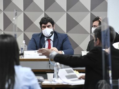 Lobista Marconny Faria depõe na CPI