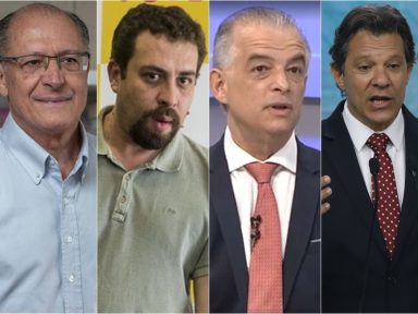 Pesquisa aponta Haddad e Márcio França na dianteira da eleição em São Paulo
