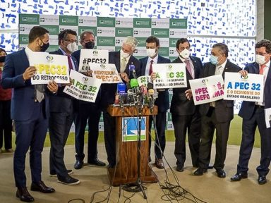 Oito partidos definem voto contrário à PEC da destruição dos serviços públicos