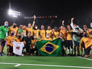 Brasil conquista o penta no Futebol de 5 e bate recorde de ouros em Tóquio