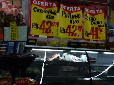 Cesta básica dos supermercados dispara: R$ 668