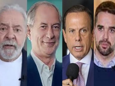 Bolsonaro perde para Lula, Ciro, Doria e Leite, diz pesquisa Poder Data