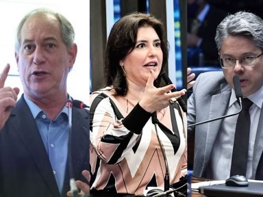 Ciro, Simone Tebet, Alessandro Vieira e Amoedo confirmam presença no dia 12