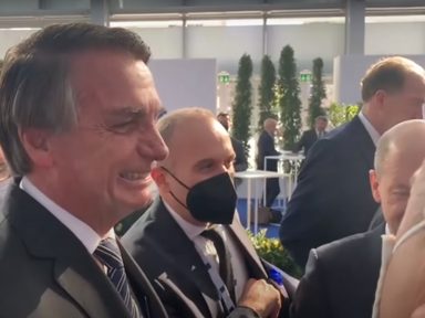 “Mito” mente no G20, esconde sua sabotagem à saúde, à economia e ataca a Petrobrás