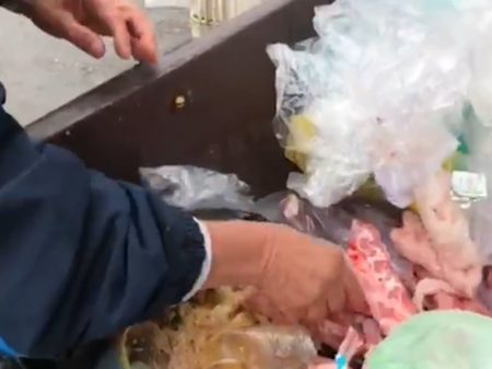 Brasileiros famintos reviram lixo em Mercadão