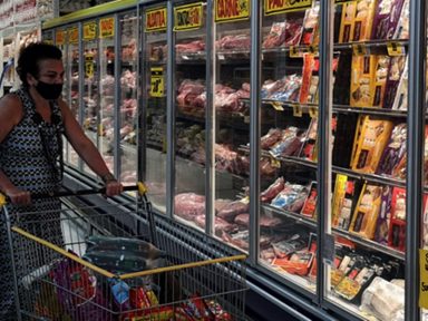Cesta básica aumenta 22,23% em doze meses
